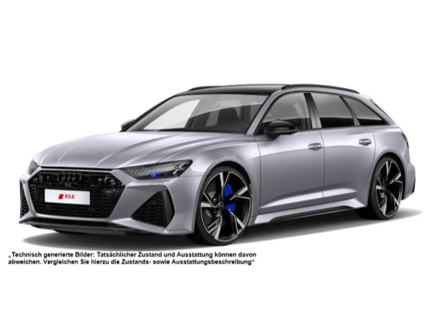 Audi RS6 tiptr. STDHZG 360°K TV HUD PANO MATRI Silber - 2