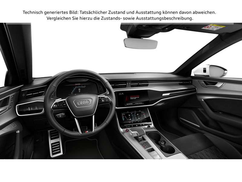 Audi S6 3.0 TDI quattro virtual HuD — photo 6