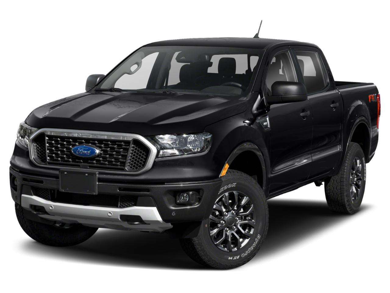 Black 2021 Ford Ranger Pickup Truck Four-Wheel Drive Automatic