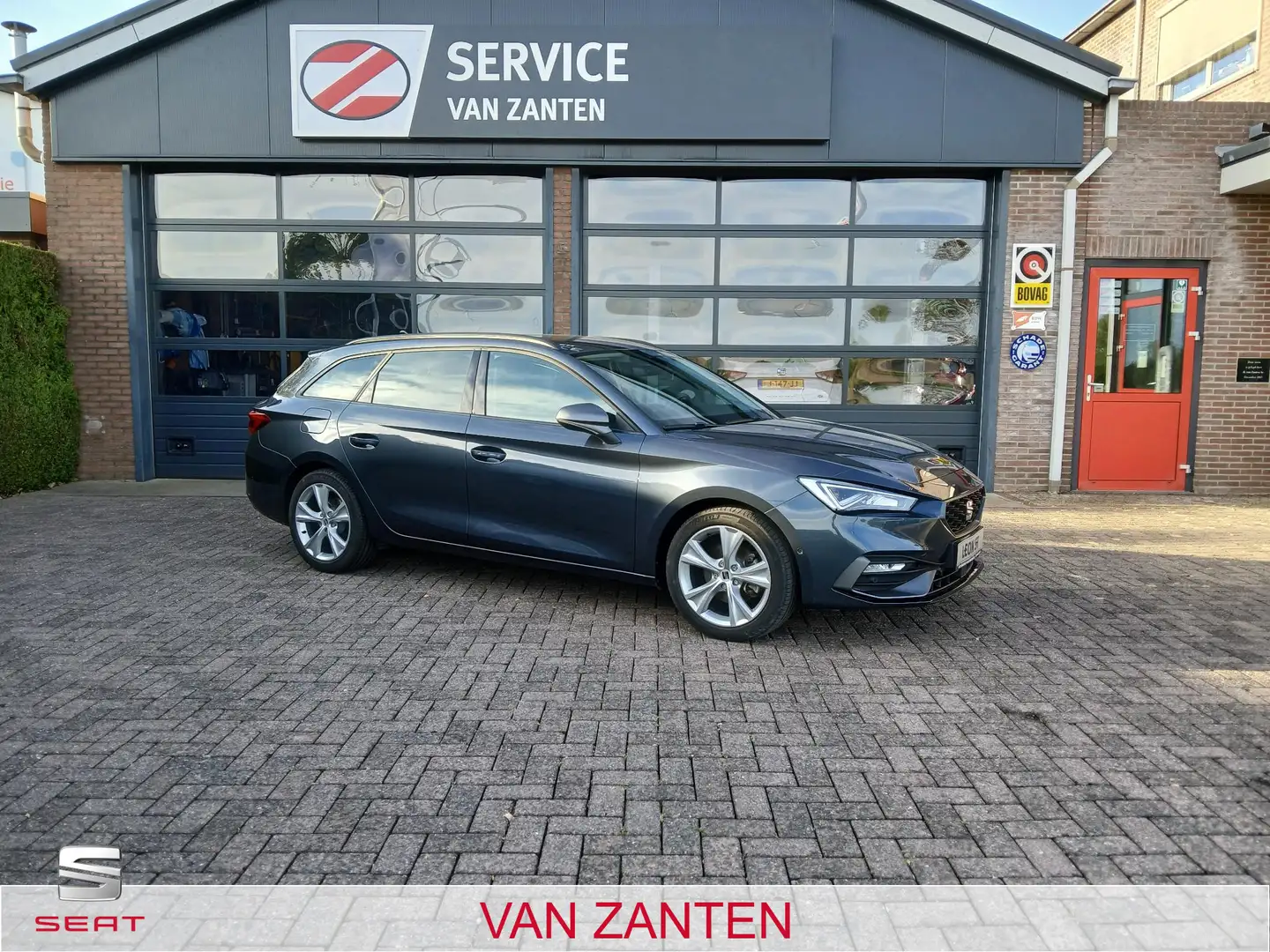 SEAT Leon Sportstourer 1.5 TSI FR Business Intense + LED +Ca Grigio - 1