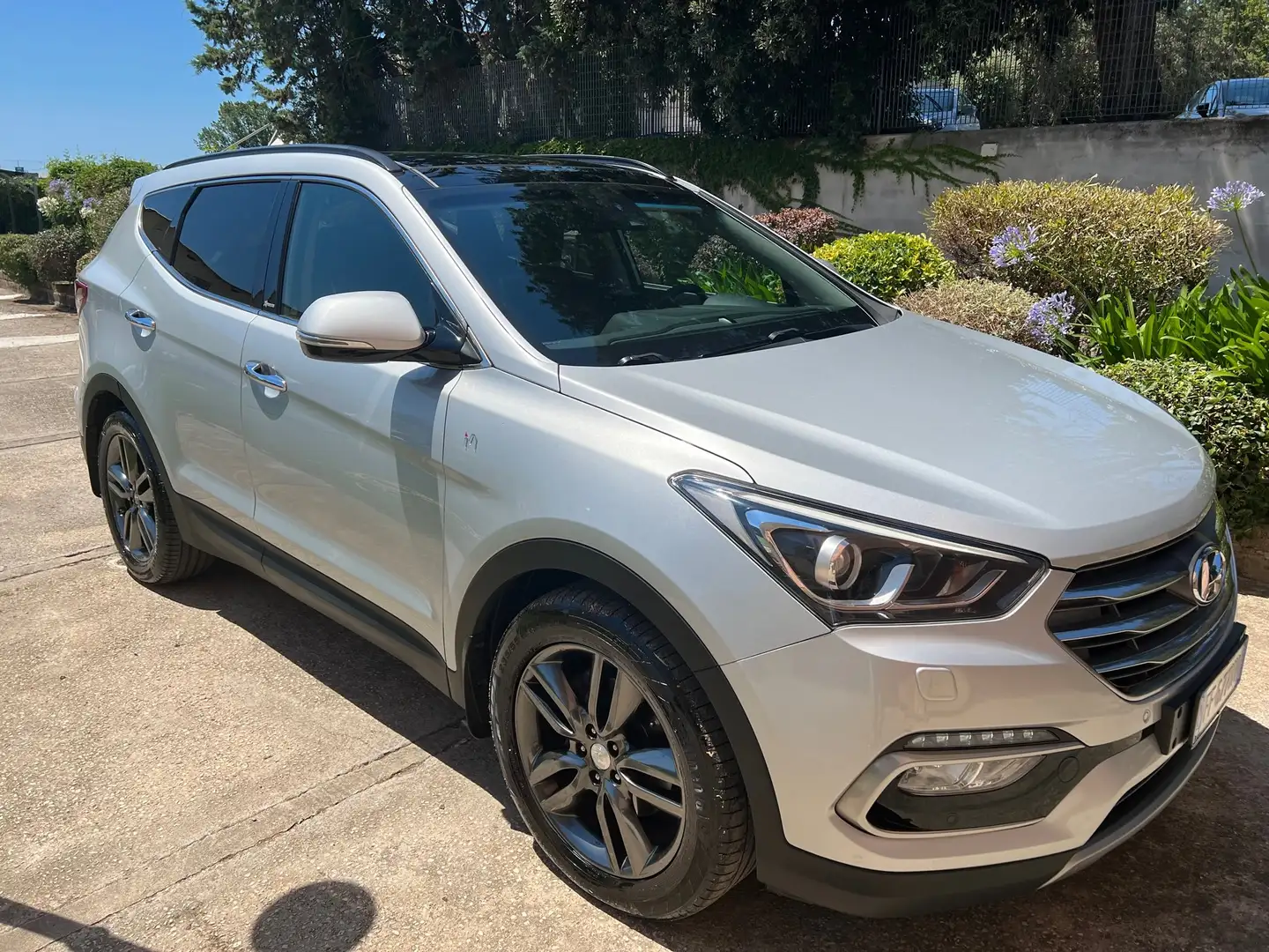Hyundai SANTA FE Santa Fe III 2016 2.2 crdi Xpossible 4wd auto Zilver - 2
