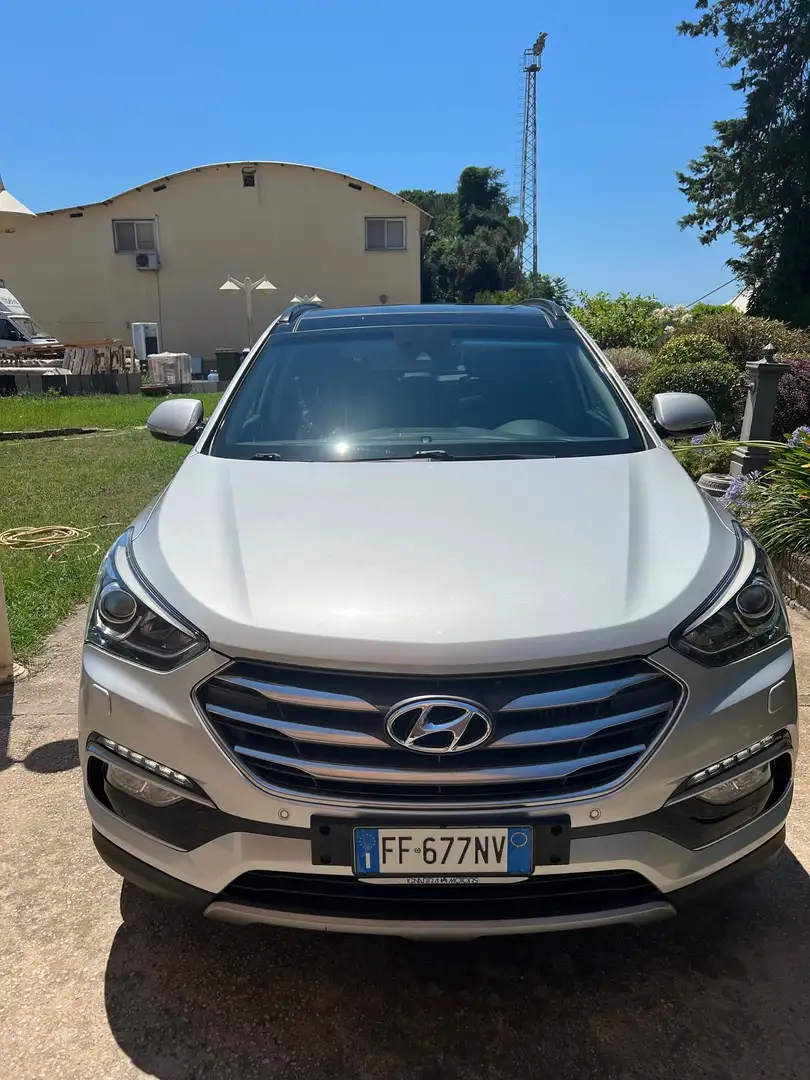 Hyundai SANTA FE Santa Fe III 2016 2.2 crdi Xpossible 4wd auto Zilver - 1