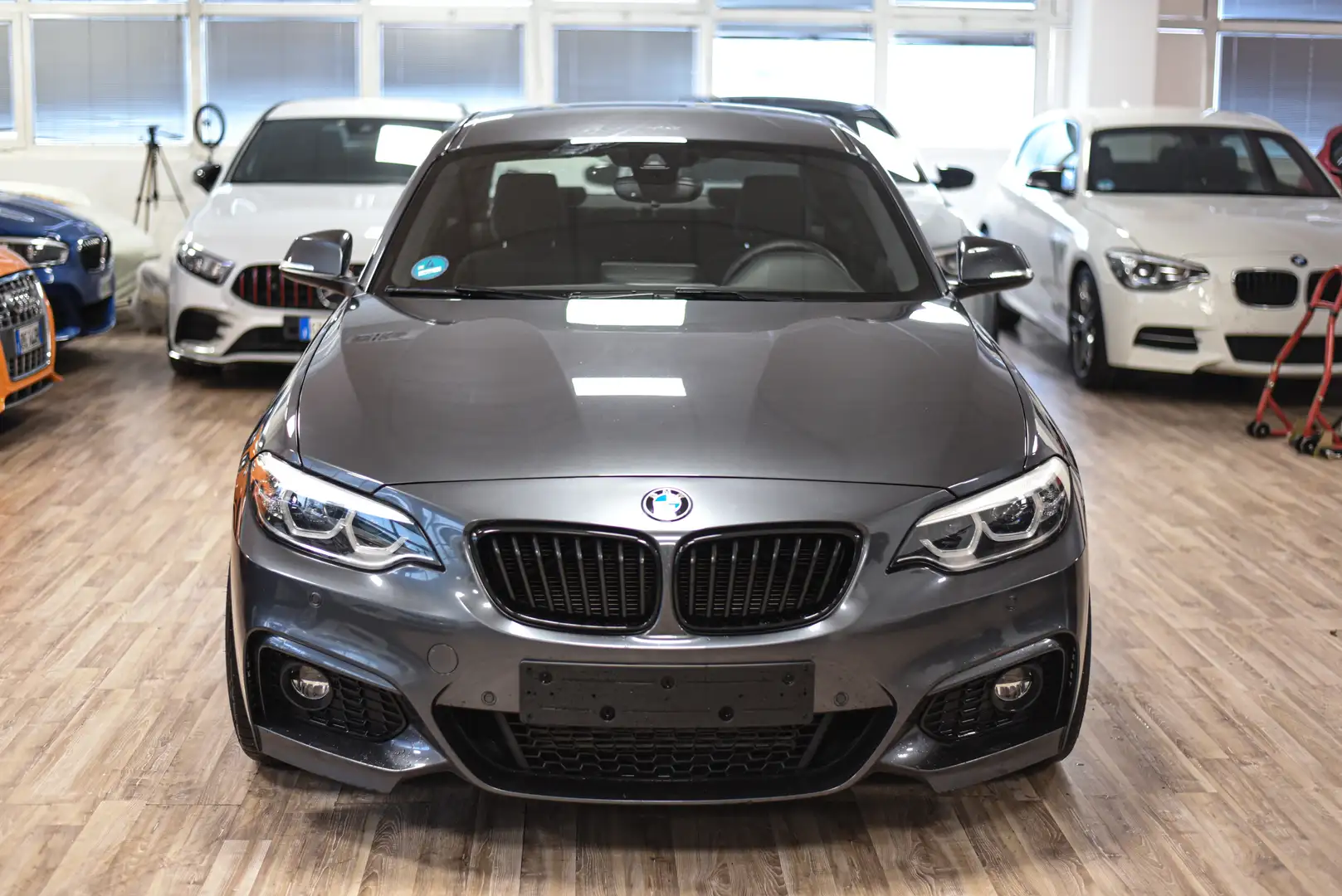 BMW 220 220d Coupe xdrive Msport auto my18 Grigio - 2