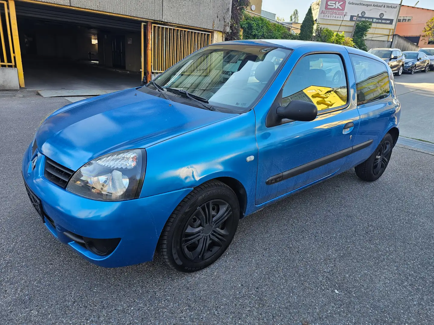 Renault Clio Automatik 1.4 16V Tech` Run TÜV bis 04.2027 Grau - 1