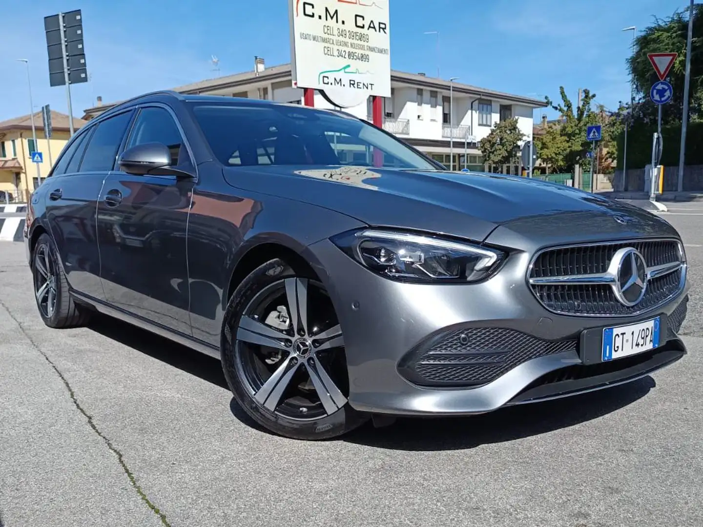 Mercedes-Benz C 220 d mhev Advanced Sport Plus auto Grijs - 1