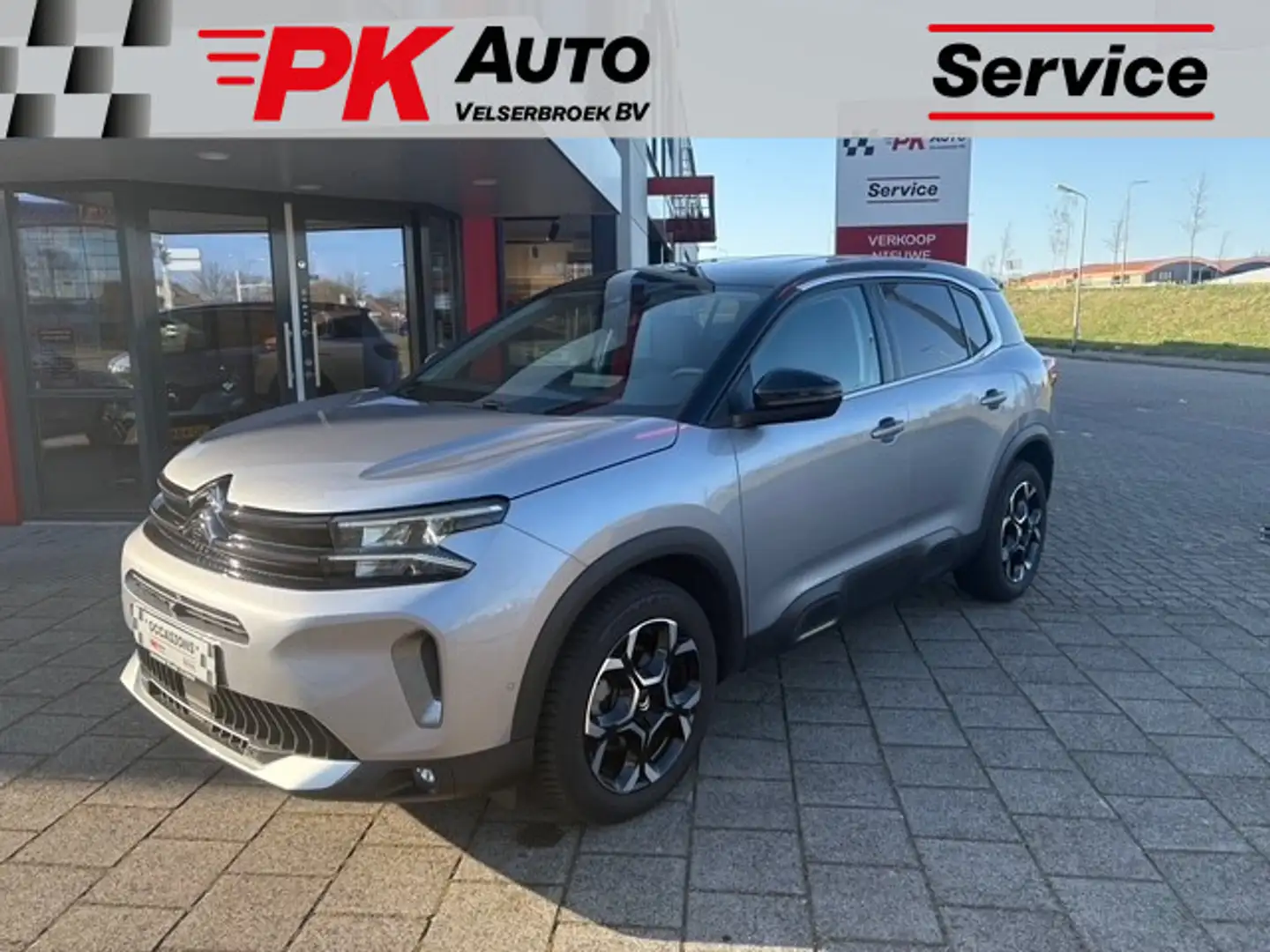 Citroen C5 Aircross 1.2 Hybrid 136 Plus | Navi | Camera | Cruise | 22. Zilver - 1