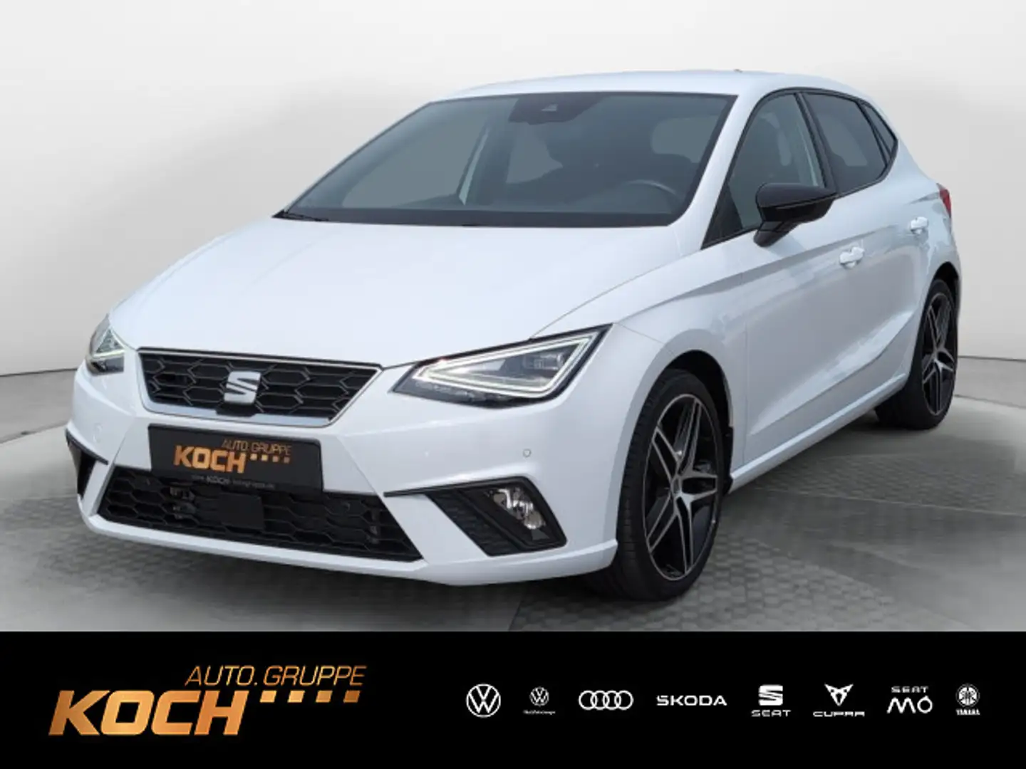SEAT Ibiza 1.0TSI FR DSG NAVI LED SHZ KLIMA KAMERA Weiß - 1