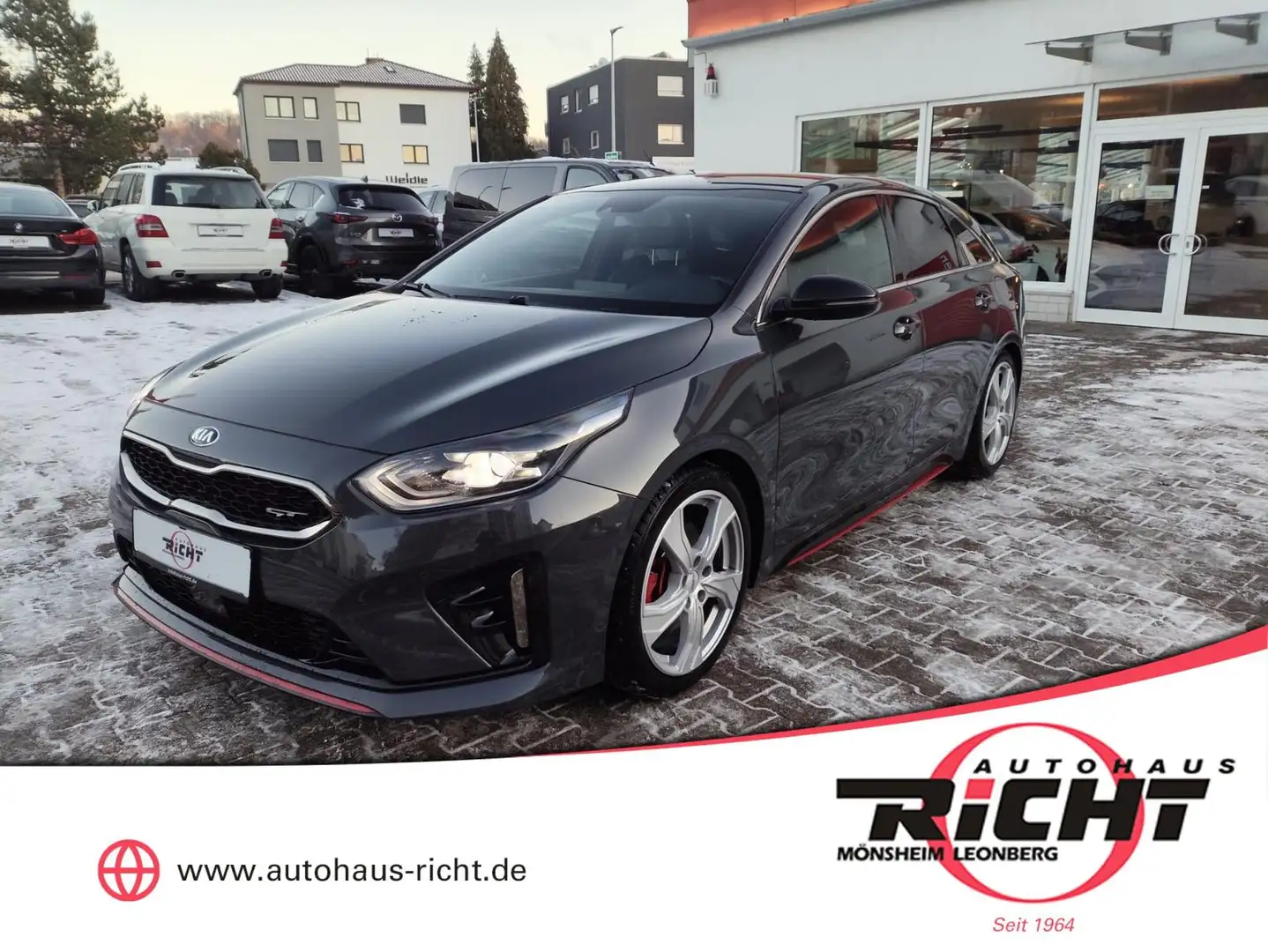 Kia ProCeed / pro_cee'd 1.6 T-GDI GT Navi LED Kamera Grau - 1