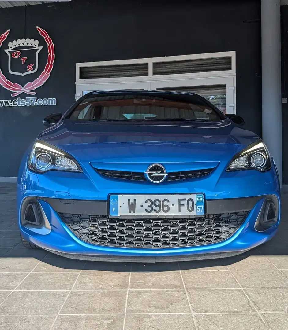 Opel Astra 2.0 TURBO 280CH OPC START\u0026STOP Blau - 2