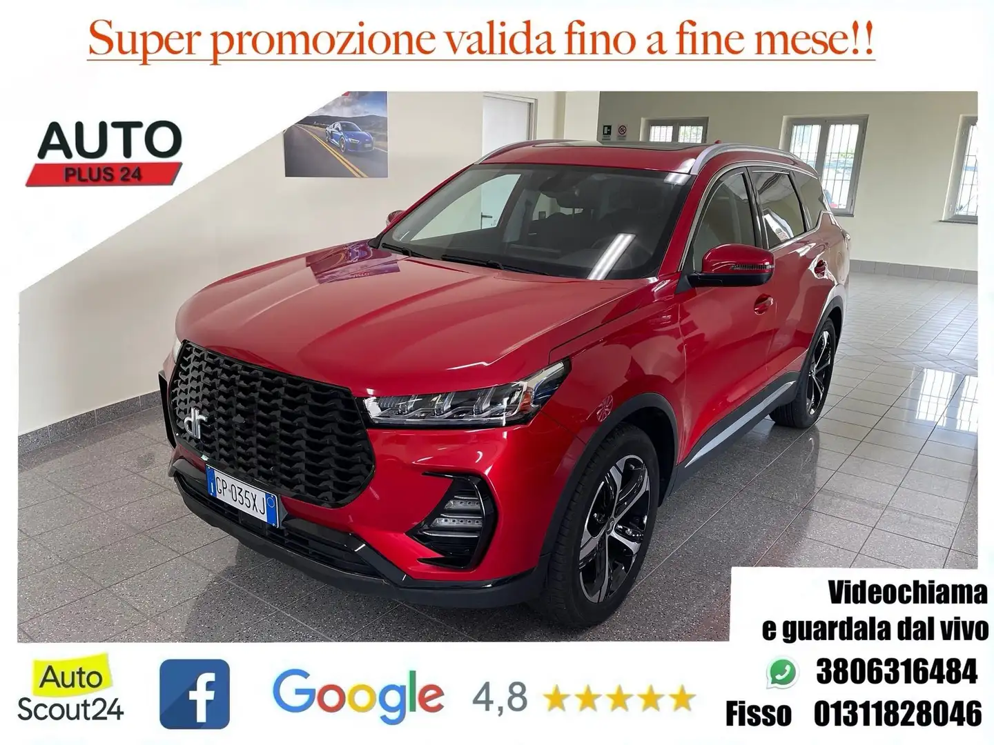 DR Automobiles DR6.0 1.5 Turbo GPL CVT SCONTO PROMO PLUS Rot - 1