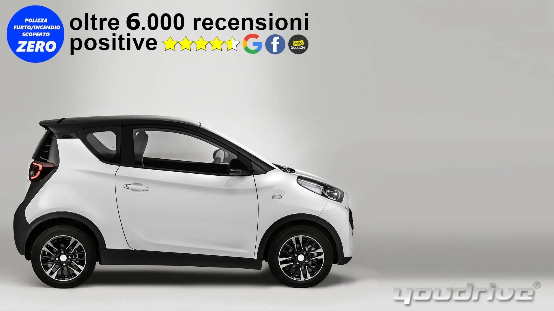 DR Automobiles DR1.0 KM0 NO OBBLIGO FINANZIAMENTO Білий - 1