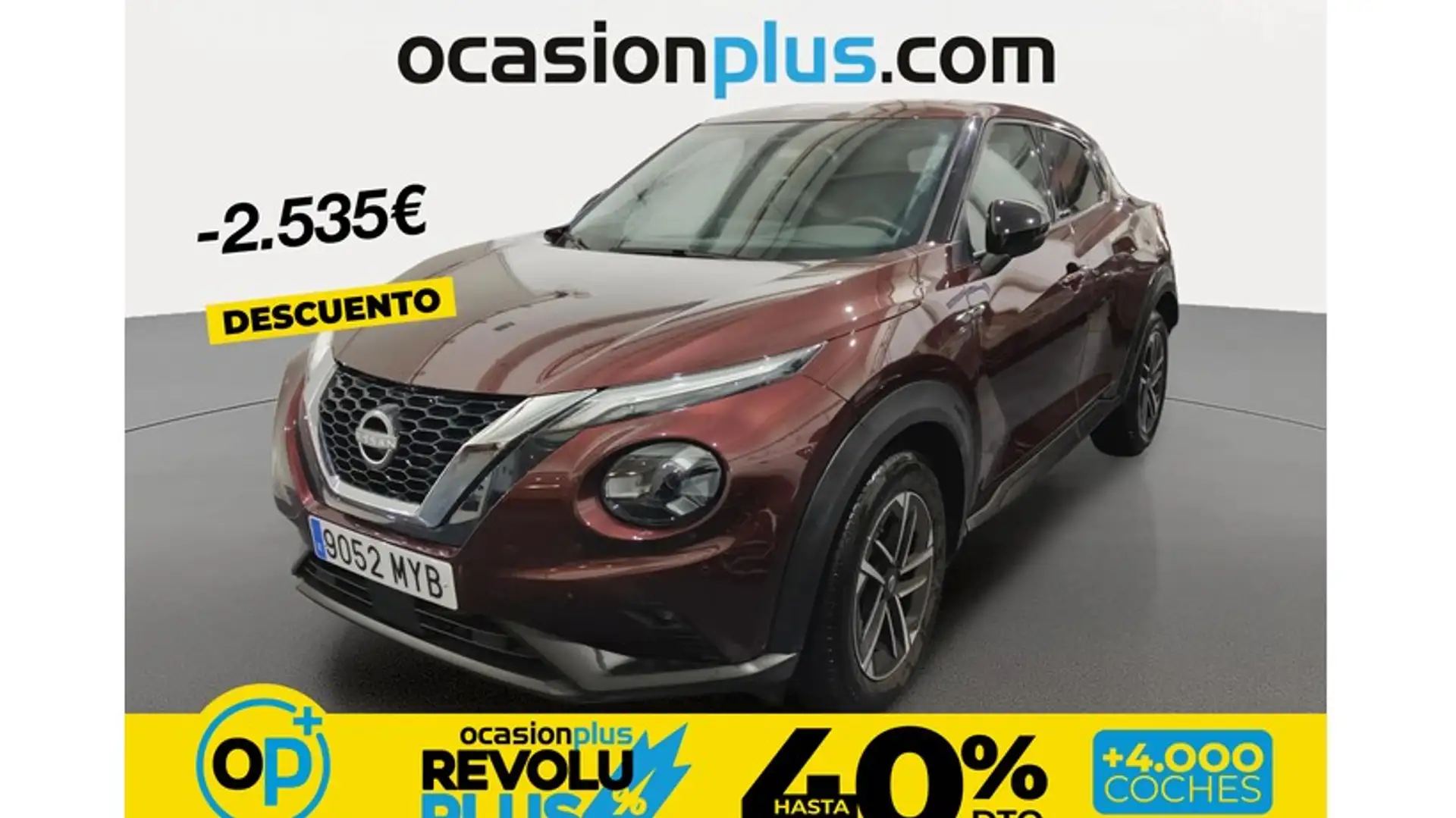 Nissan Juke 1.0 DIG-T N-Connecta 4x2 DCT 7 84kW Rojo - 1