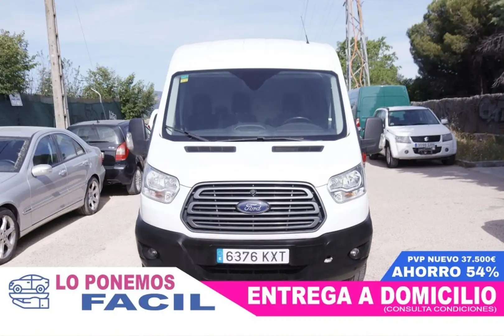 Ford Transit 2.0 ECO BLUE VAN TREND L3H2 130CV 3P # IVA Blanco - 2