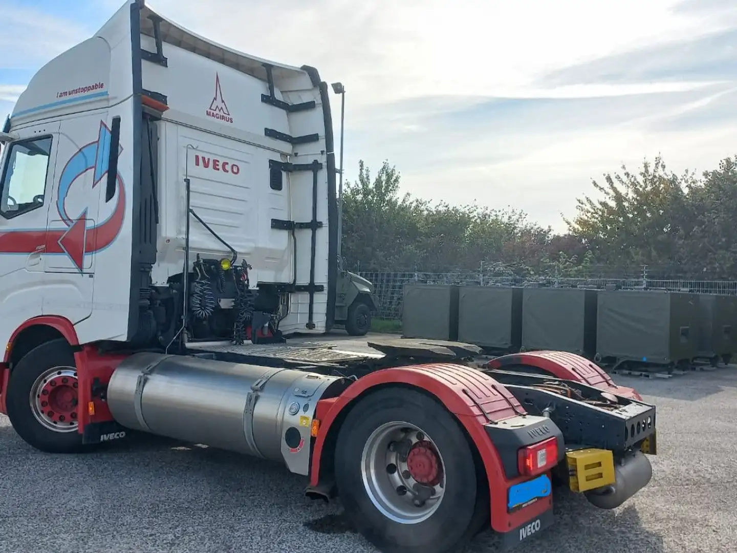 Iveco Stralis AS440S46T/P 2LNG Euro6 Intarder Klima Wit - 2