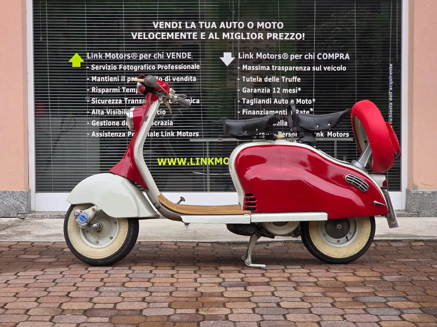 Lambretta LD 150 Restauro Integrale Rojo - 2