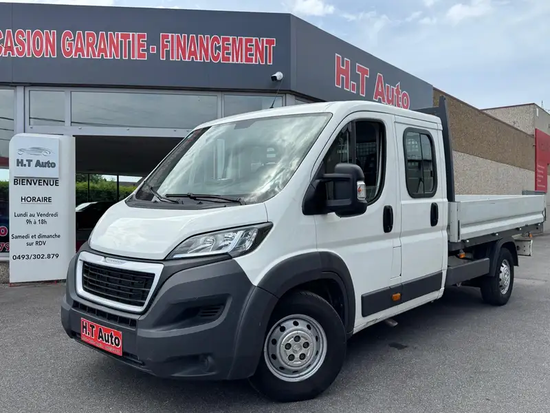 Peugeot Boxer 2.0 BlueHDi/Pick Up plateau/6 places/Garantie/Euro6b