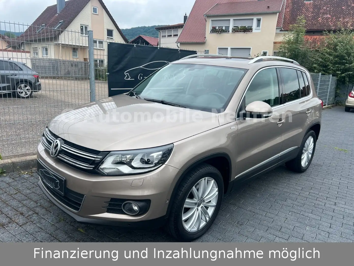 Volkswagen Tiguan Cup Sport & Style 4Motion*DSG*Pano*Xenon*1.Hand Beige - 1