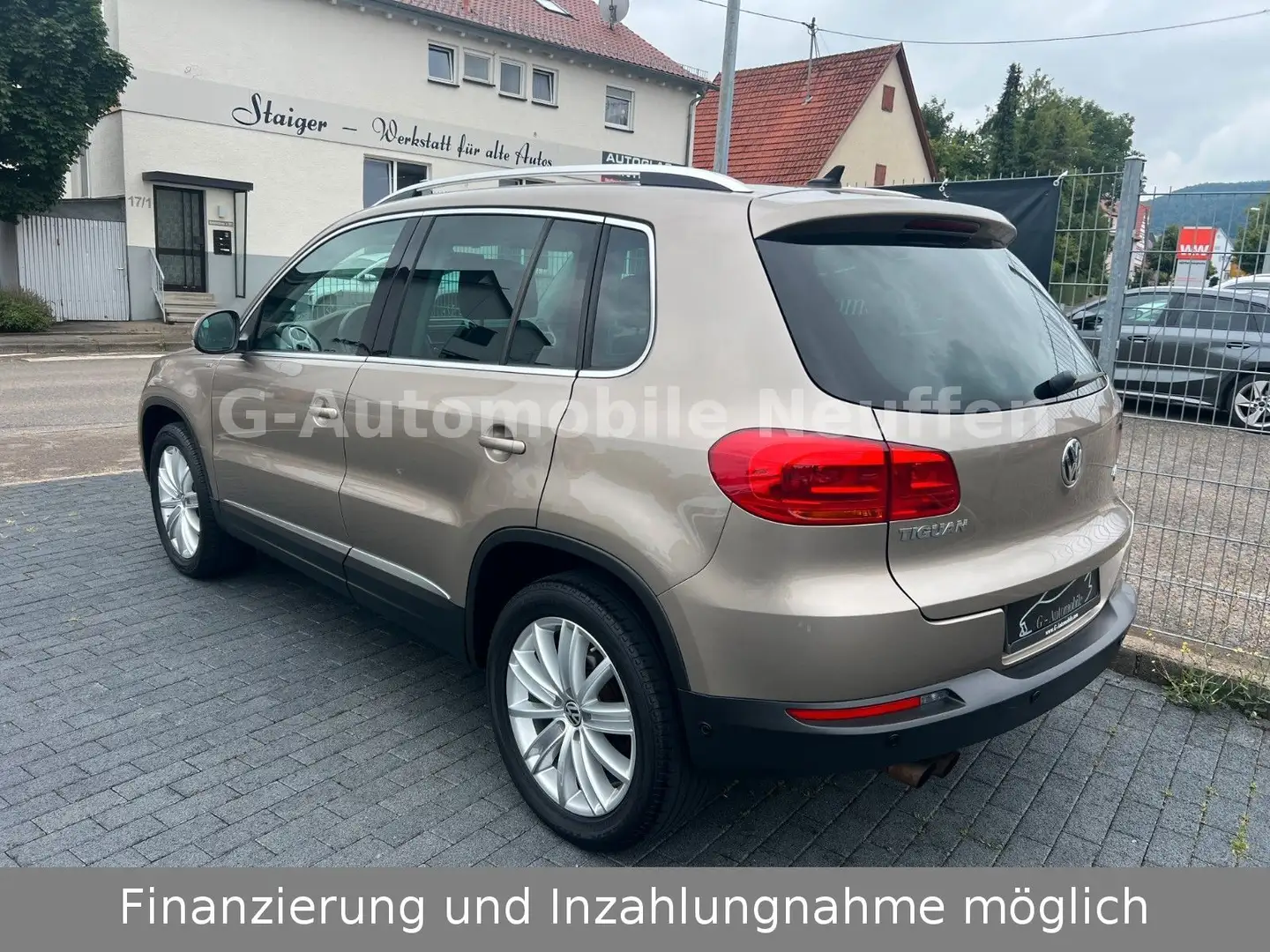 Volkswagen Tiguan Cup Sport & Style 4Motion*DSG*Pano*Xenon*1.Hand Beige - 2