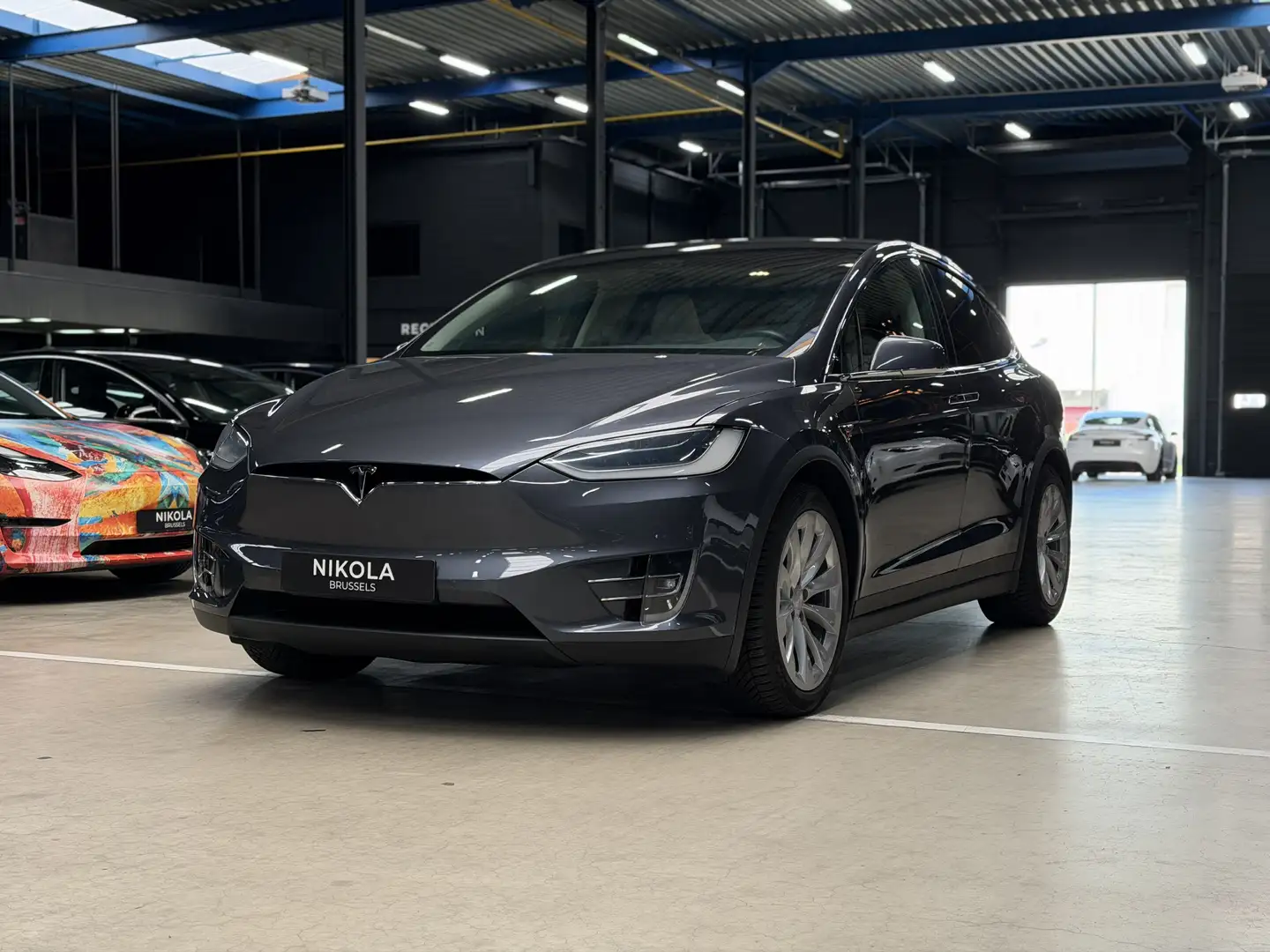 Tesla Model X PERFORMANCE - FULL SELF DRIVING - 6 SEATS Gris - 2