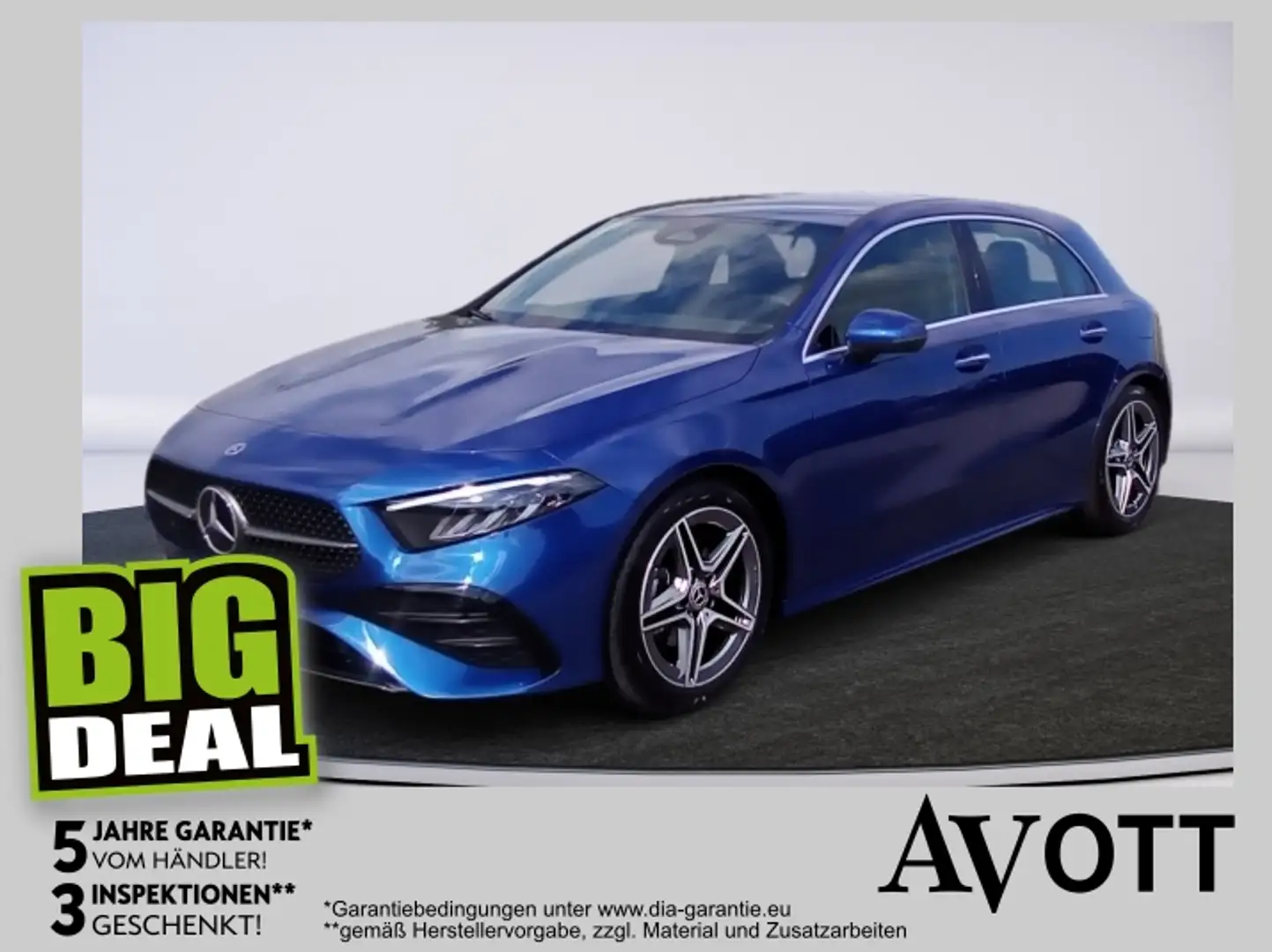 Mercedes-Benz A 180 AMG-Line LED LM Blau - 1