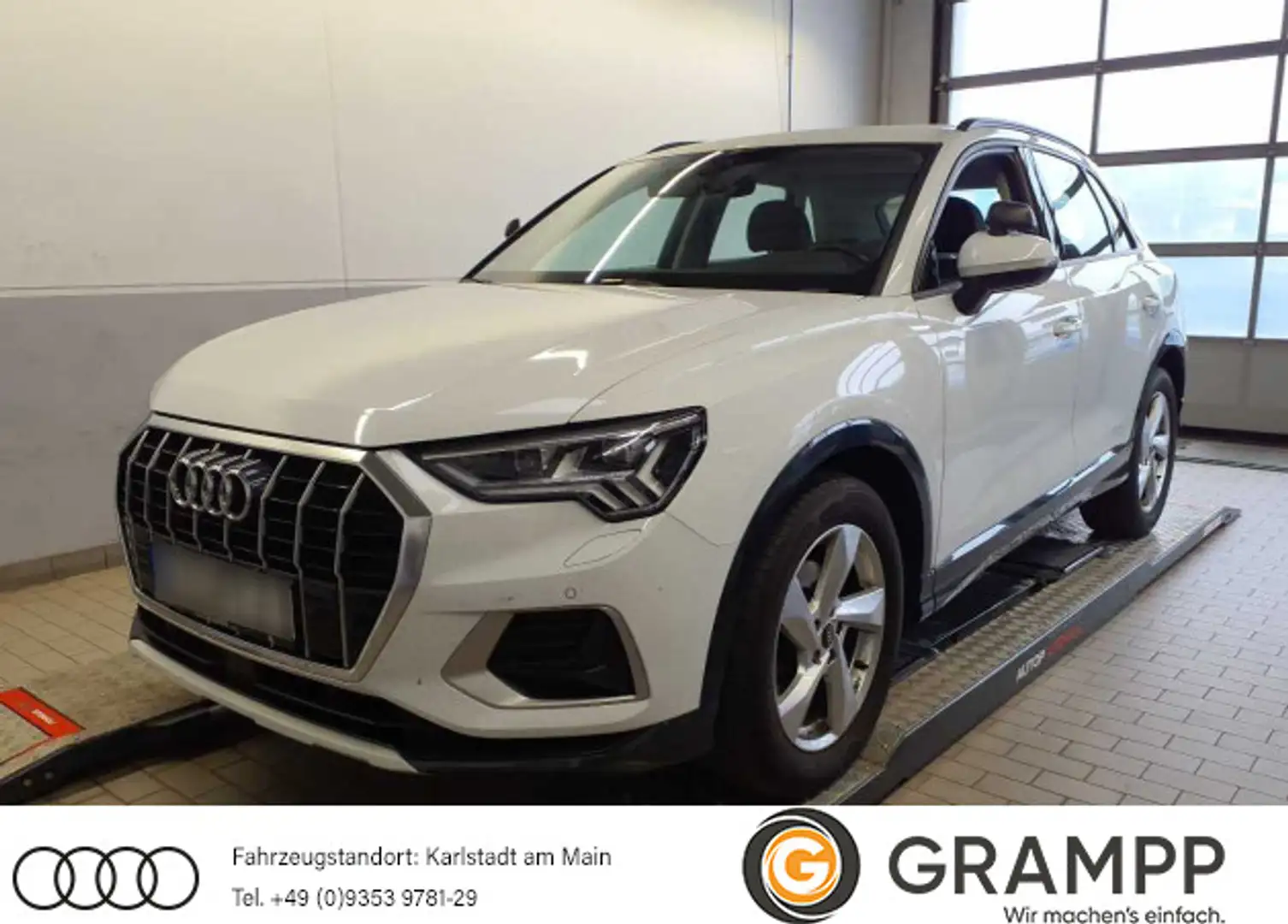 Audi Q3 advanced 35 TDI +AHK+VIRTUAL+LED-MATRIX+DAB+ Weiß - 1