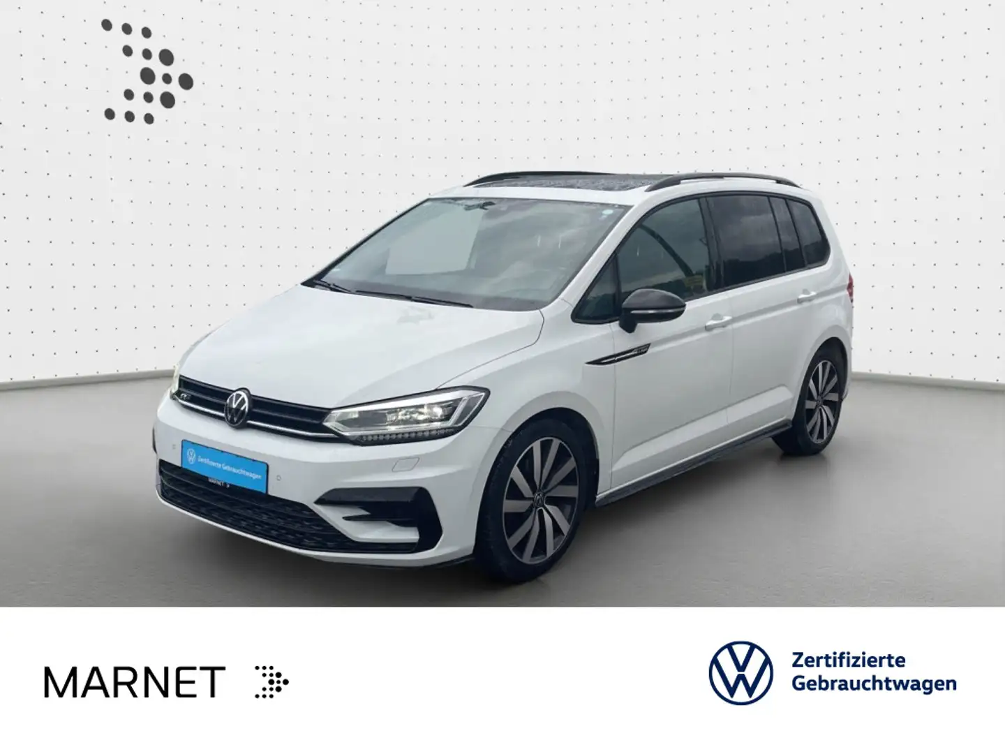 Volkswagen Touran Highline 2.0 TDI R-line Black Style Navi* Blanc - 1