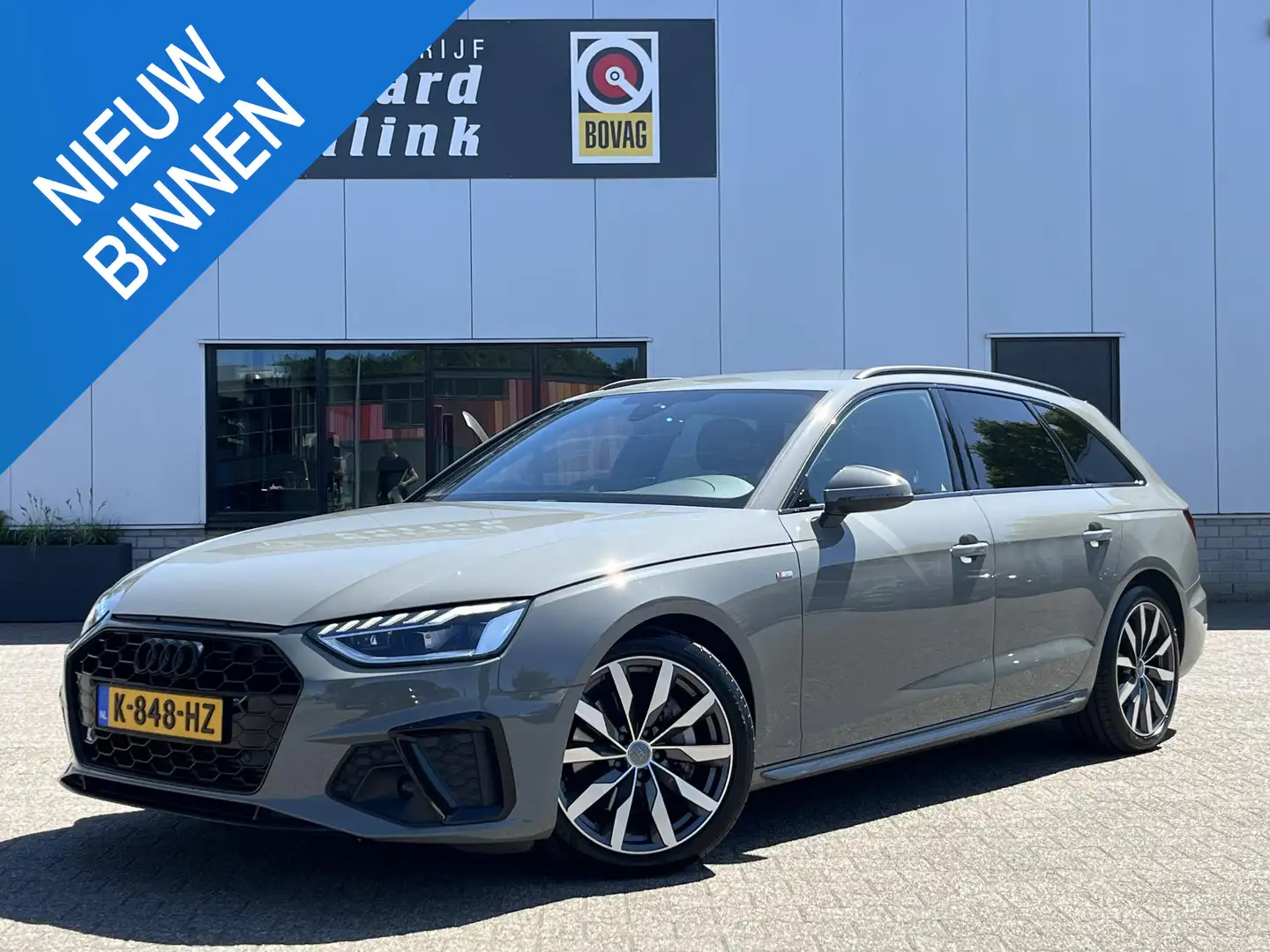 Audi A4 Avant 40 TFSI S-EDITION CLIMA CRUISE NAV DIGI DASH Grijs - 1