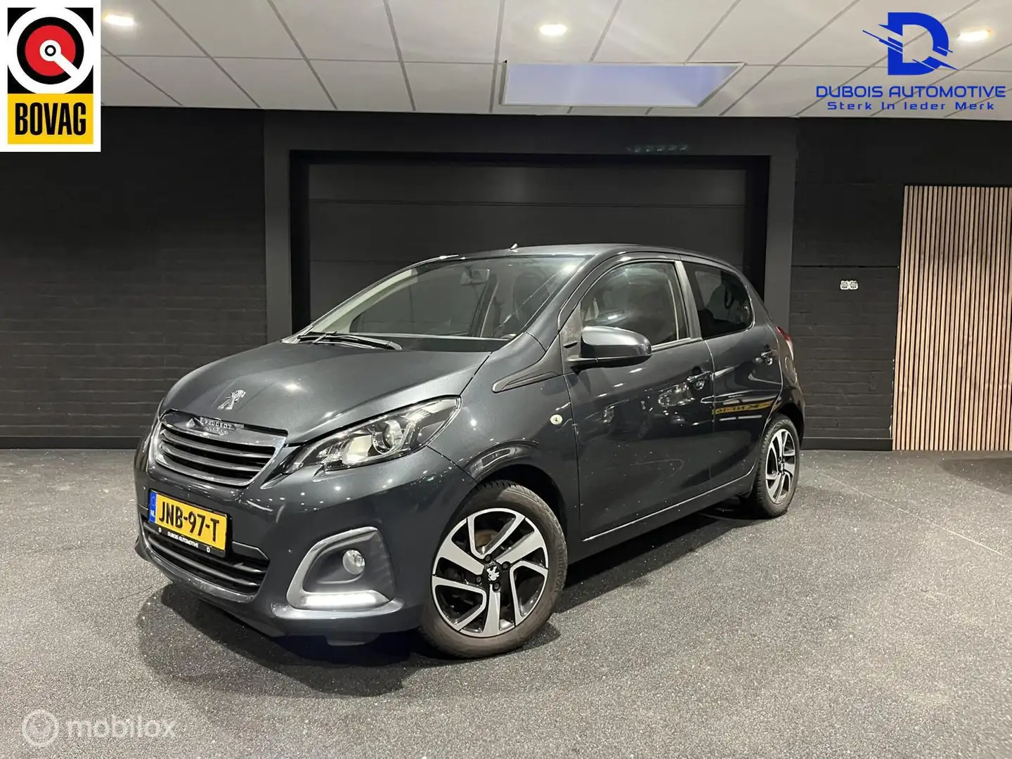 Peugeot 108 1.0 e-VTi Allure|ZEER MOOI|NW APK|CARPLAY|AIRCO Gris - 1