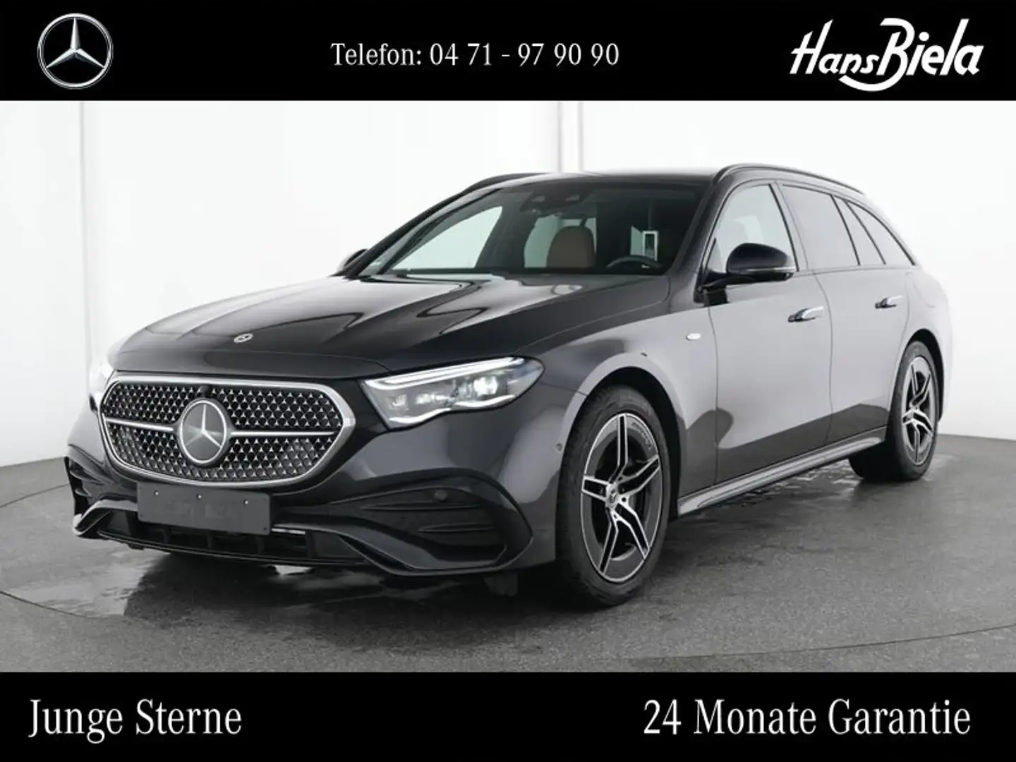 Mercedes-Benz E 300 E 300 de 4M T AMG Prem+/Night/Carbon/Supers/Airm Gris - 1