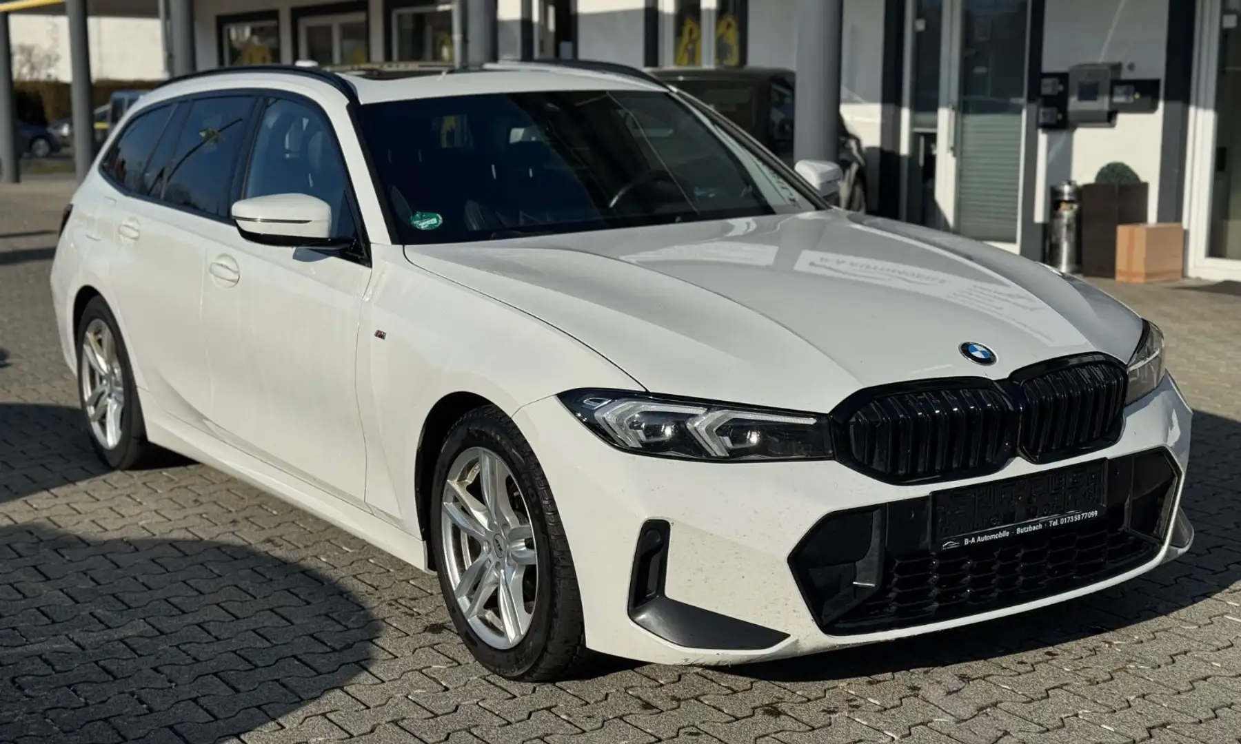 BMW 320 3 Touring 320 d M Sport*Curved*Neues Modell* Blanc - 2