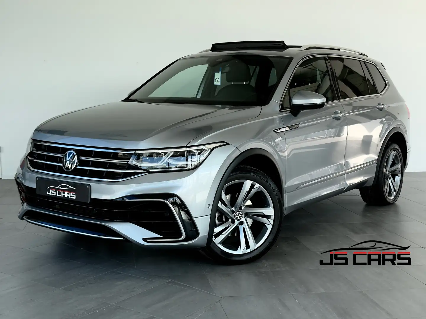Volkswagen Tiguan Allspace 1.5TSI R-LINE-1ERPRO-7PL.-COCKPIT-T.O-CUIR-CAMERA Zilver - 1