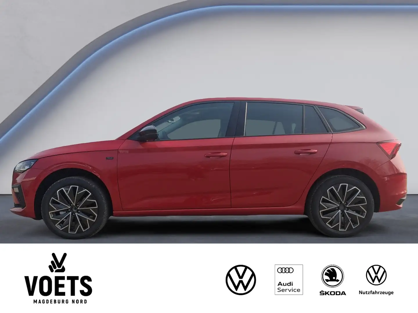 Skoda Scala 1.5TSI DSG Selection LED+NAVI+AHK+ACC+DAB+ Rot - 2