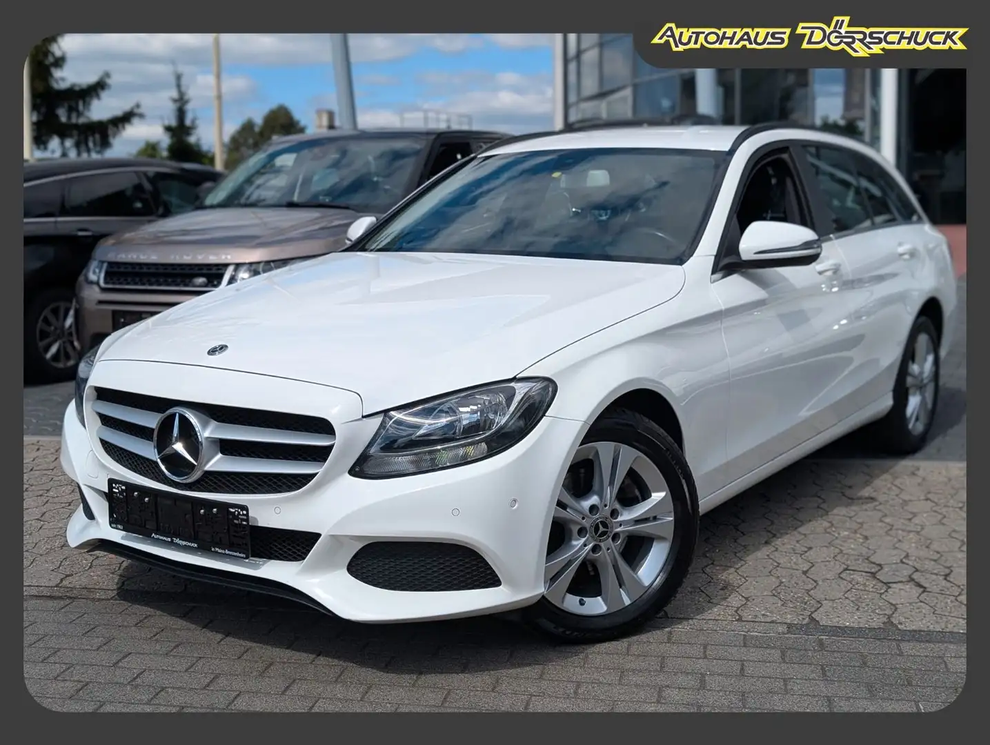 Mercedes-Benz C 220 T d 4Matic Bílá - 1