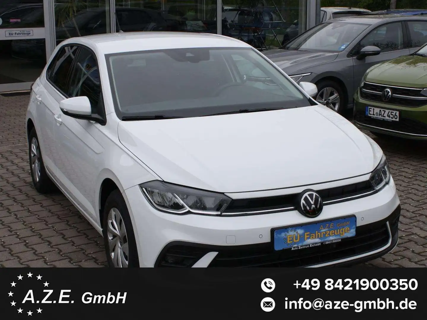 Volkswagen Polo Limited 1.0 TSI *LED*PDC*KAMERA*APP*MFL*LS*RS*N... Wit - 1