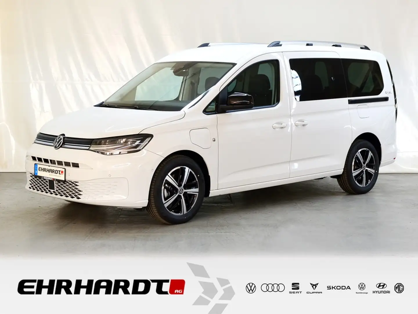 Volkswagen Caddy Maxi 1.5 TSI eHybrid DSG GOAL 7-Sitzer LED*NAV*... Weiß - 1