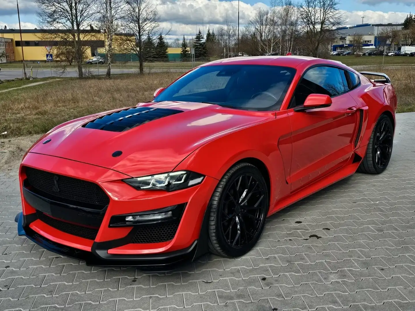 Ford Mustang Mustang Fastback 2.3 ecoboost 317cv auto Rosso - 1