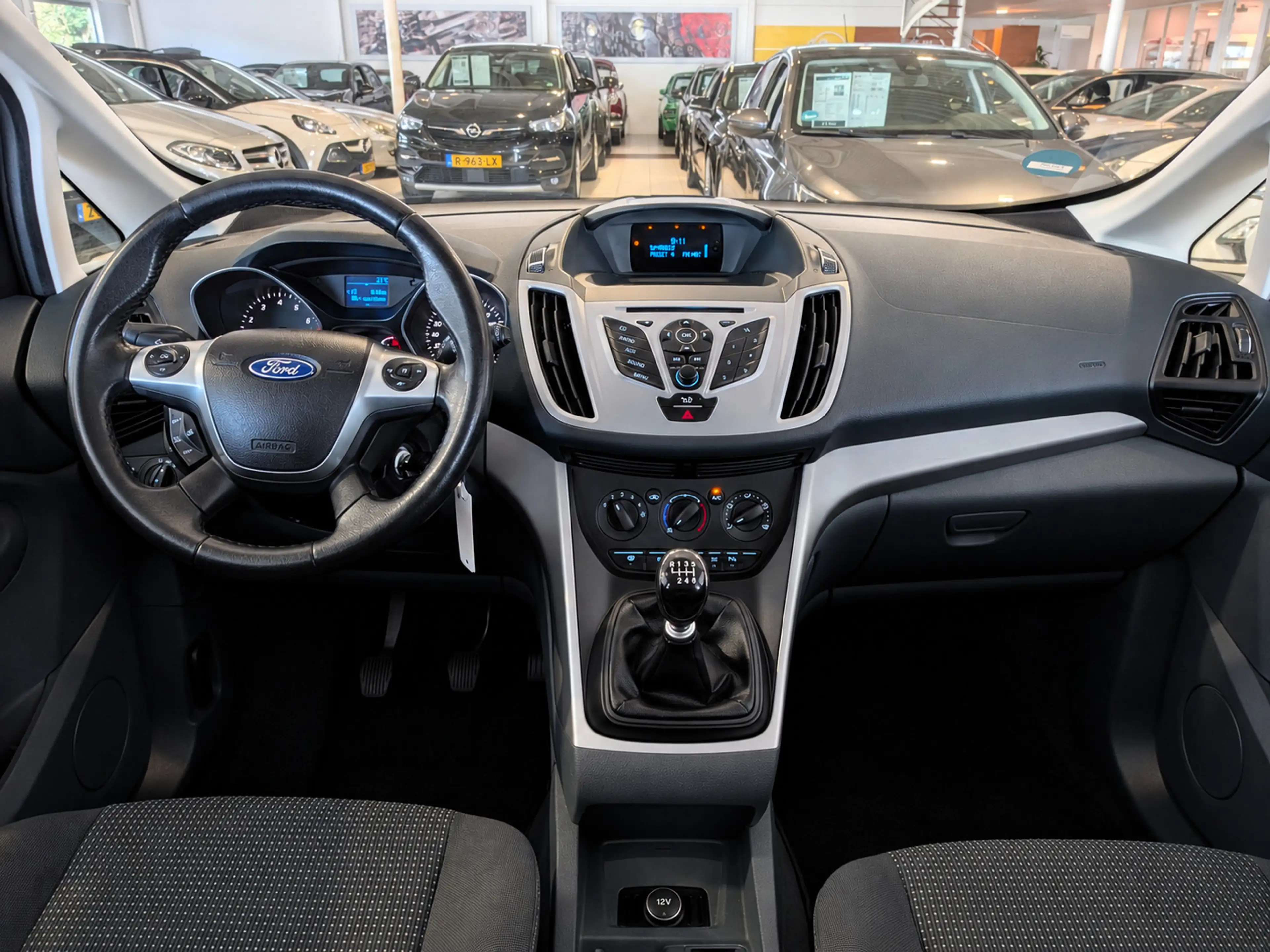 Ford Grand C-Max 1.0 Ambiente Airco, Cruise Control, Trekhaak, Stuu — photo 9