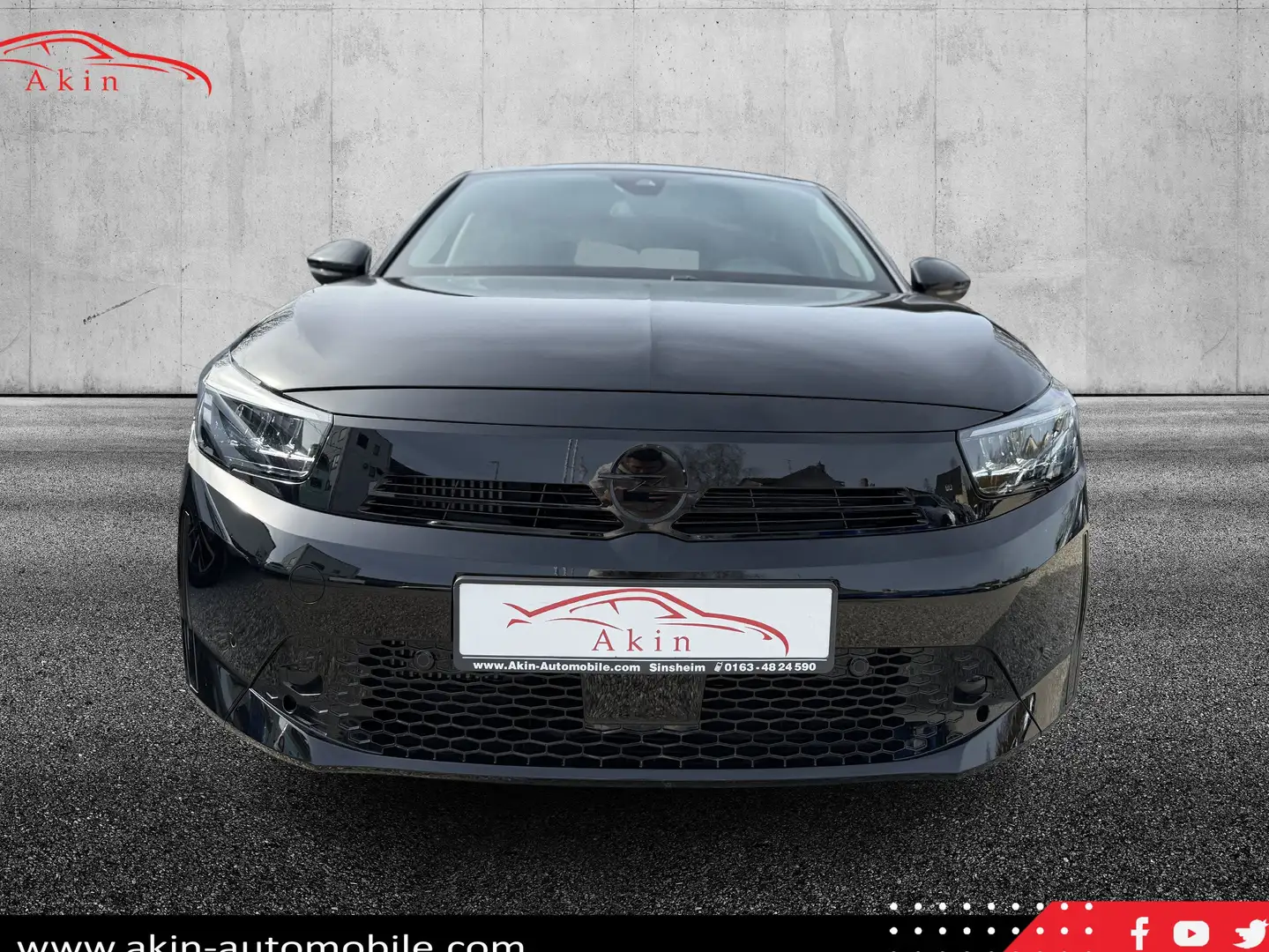 Opel Corsa GS LED Leder Navi InfoPaket SportPaket Schwarz - 2