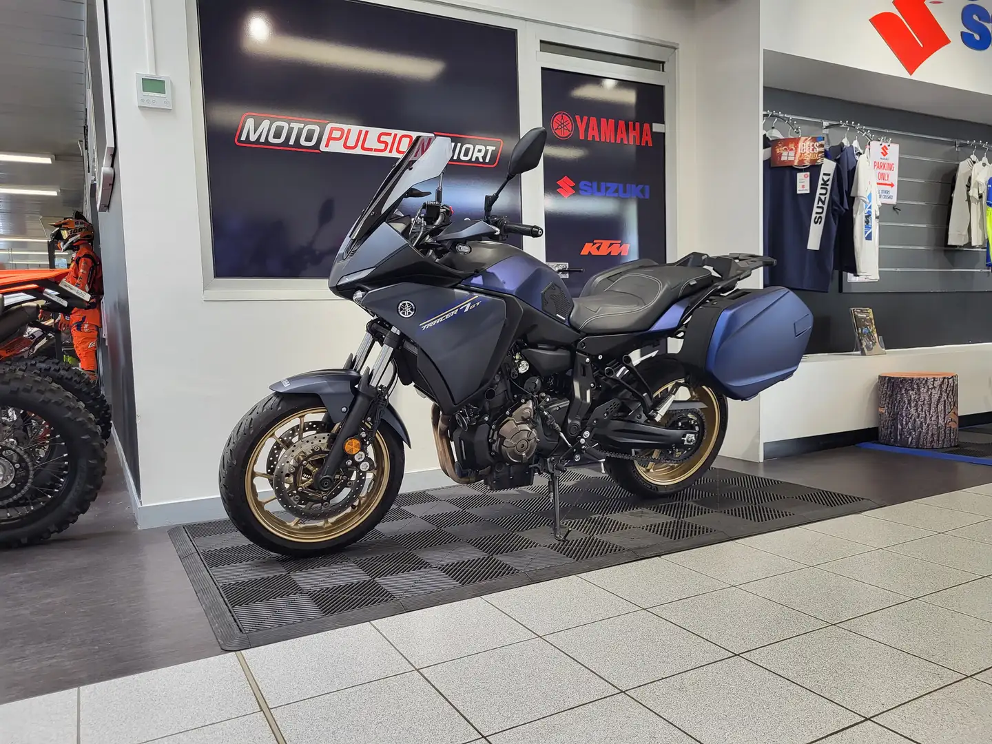 Yamaha Tracer 7 GT Bleu - 1