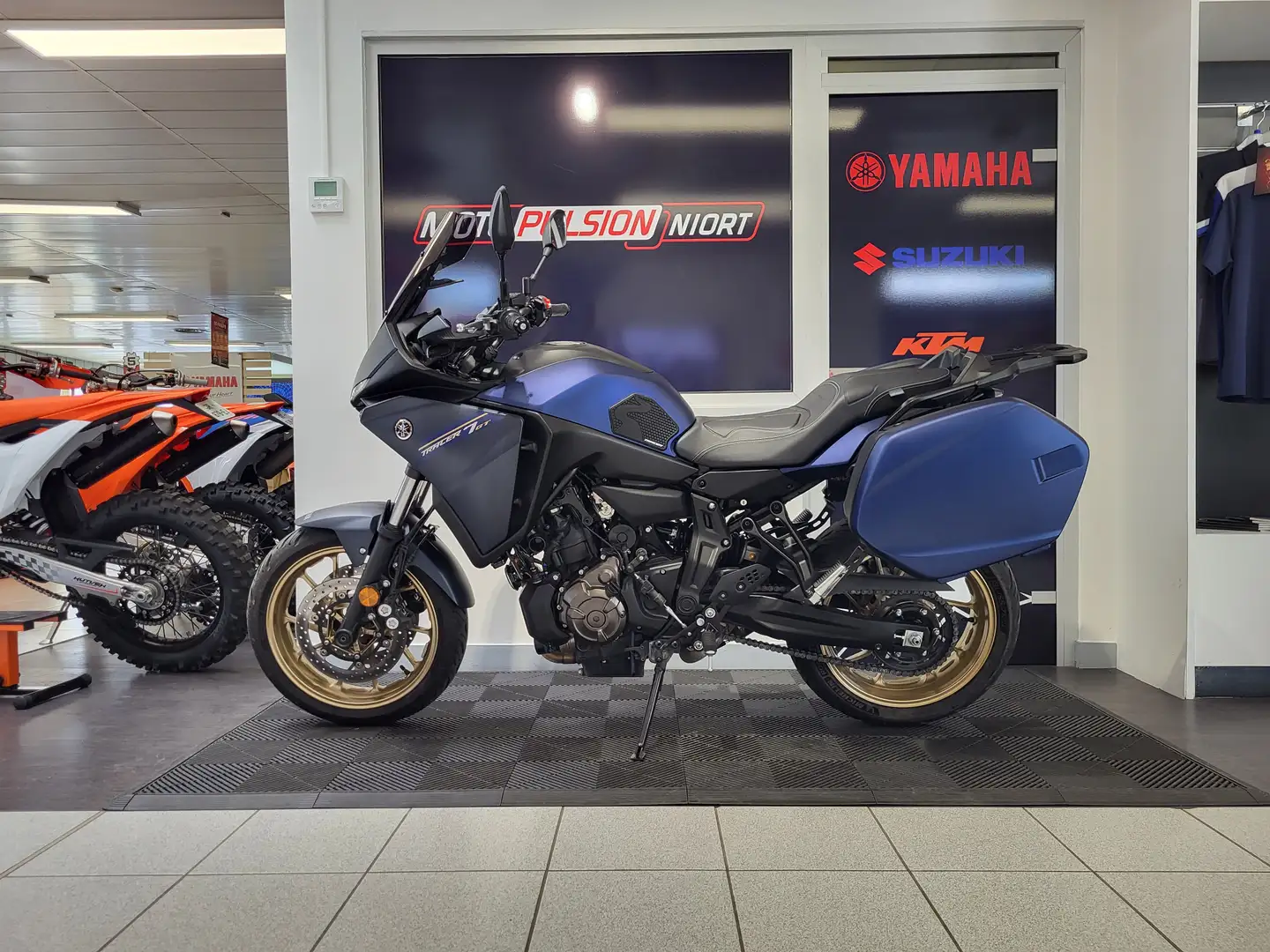 Yamaha Tracer 7 GT Bleu - 2
