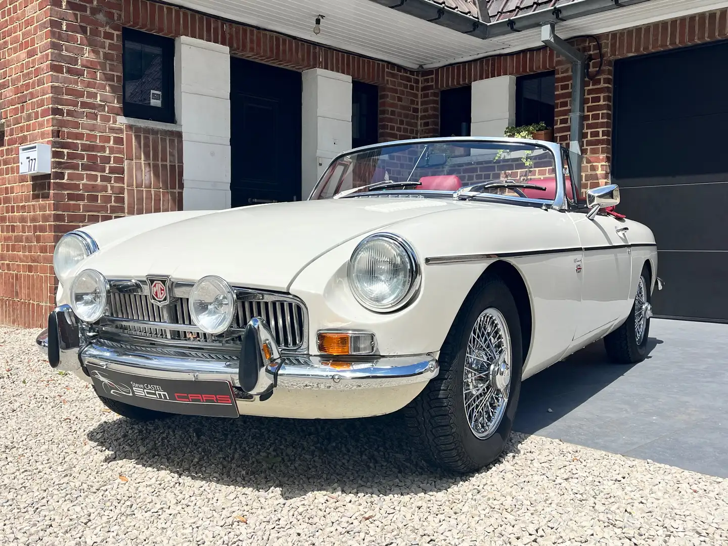 MG MGB OVERDRIVE Blanc - 2