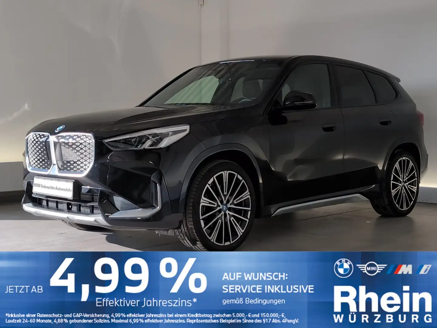 BMW iX1 xDrive30 xLine Navi/LED/LR-Hz/DAB/Sport-Lr Navi/LE Schwarz - 1