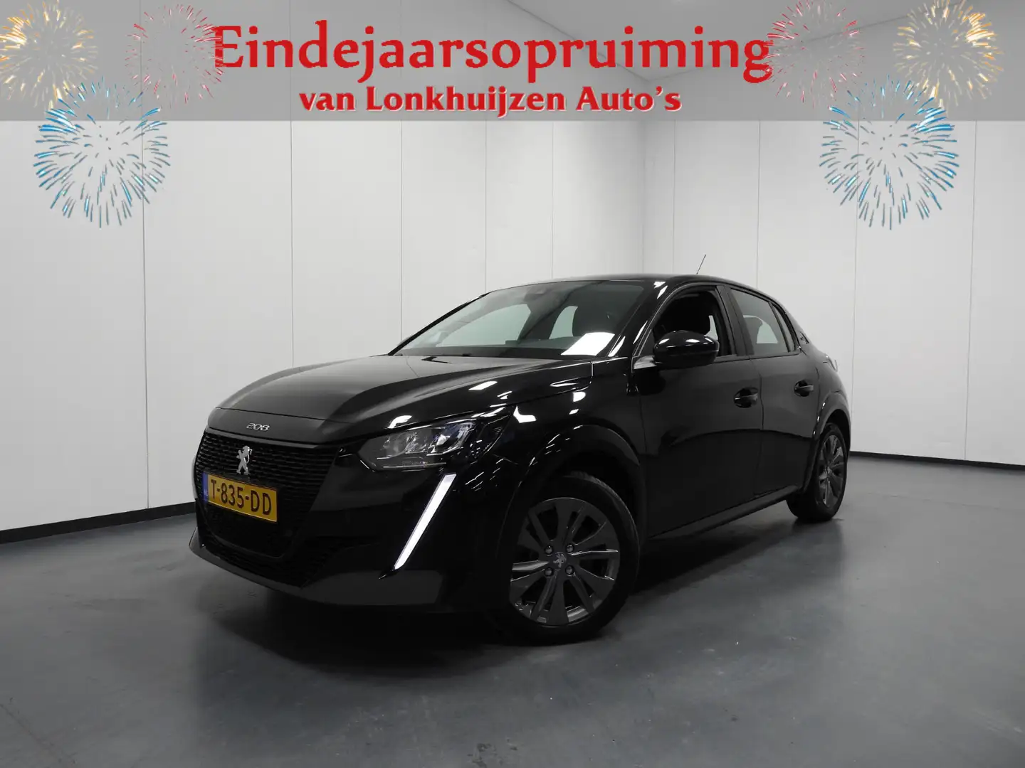 Peugeot e-208 EV Active Pack 50 kWh NAVI/CLIMA/CRUISE/LED/16"LMV Zwart - 1