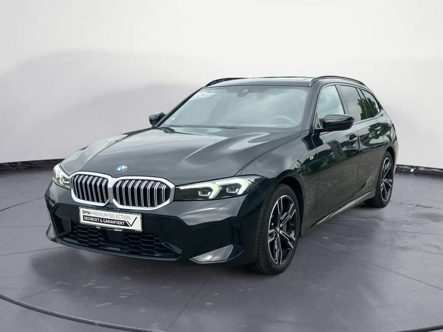 BMW 330 i xDrive Touring Automatic M Sportpaket AHK Negro - 2