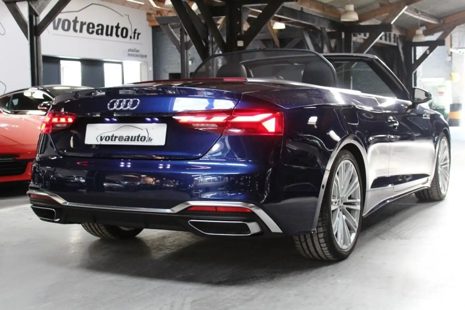 Audi Cabriolet II (2) CABRIOLET 40 TDI 190 S LINE S TRONIC 7 Blauw - 2