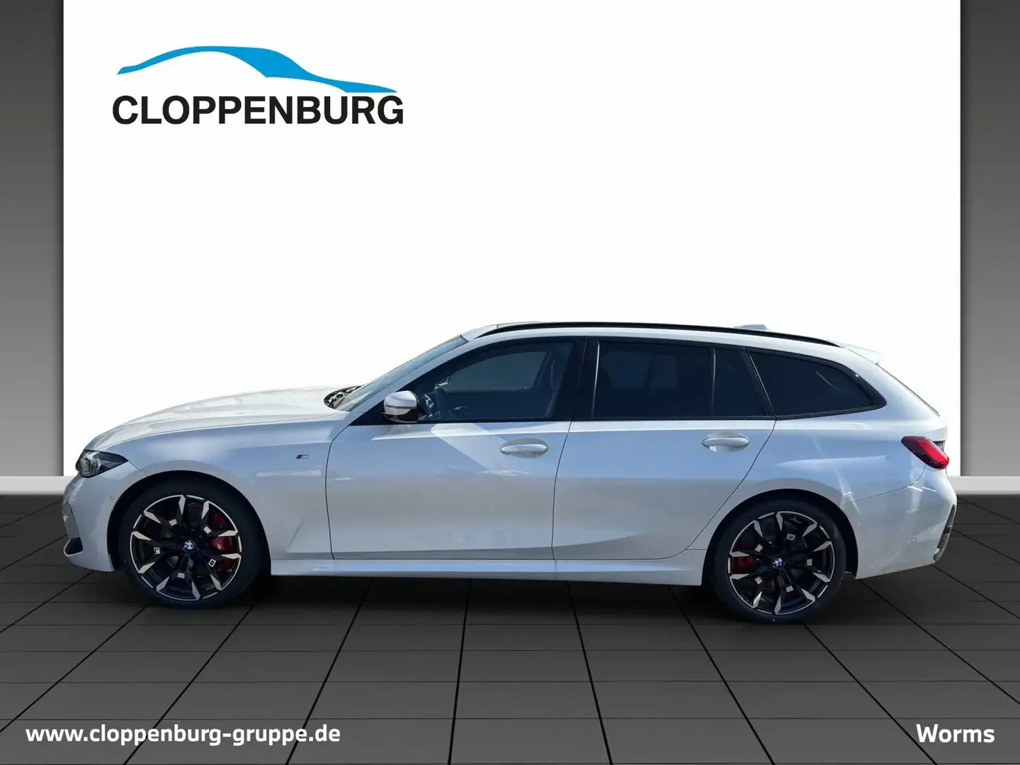 BMW 330 d xDrive Touring M Sportpaket Pro+Head-Up+LED+HK+P Bílá - 2