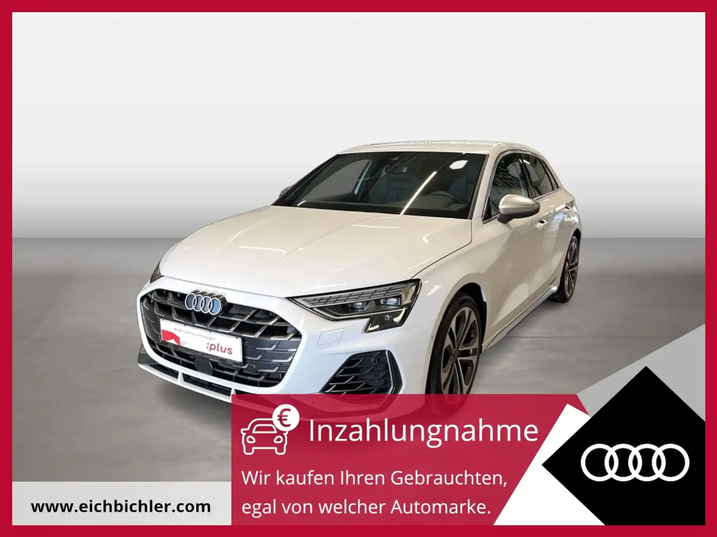 Audi S3 Sportback TFSI FLA SpurH Leder KeyLess LED Wit - 1