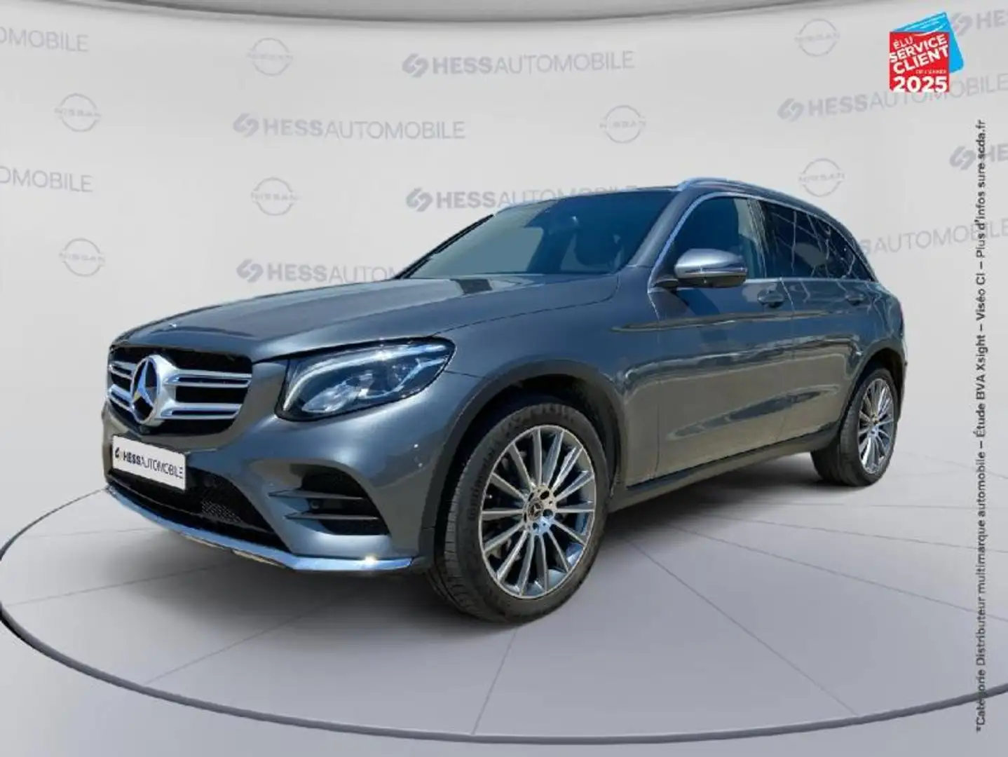 Mercedes-Benz GLC 250 250 211ch Sportline 4Matic 9G-Tronic Euro6d-T Argent - 1