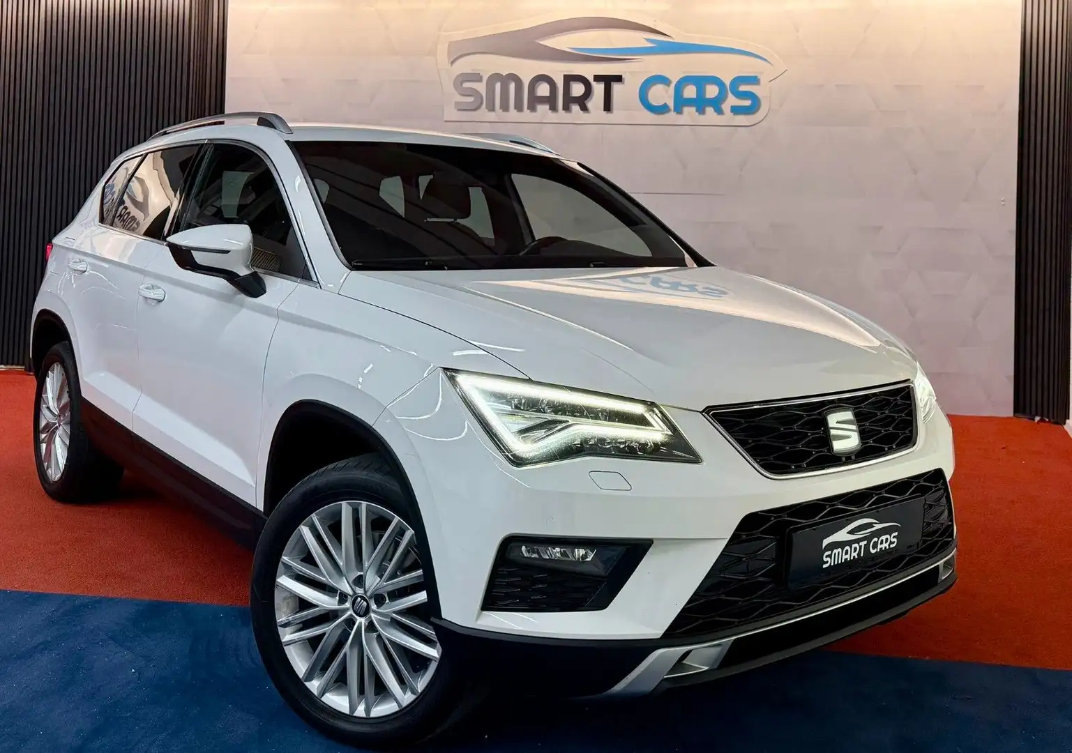 SEAT Ateca Xcellence 4Drive*Navi*Xenon*ACC*AHK*MwSt* Blanc - 2