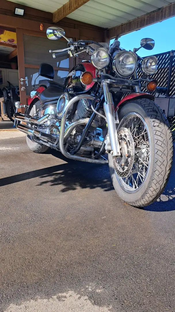Yamaha XVS 1100 Dragstar Rojo - 2